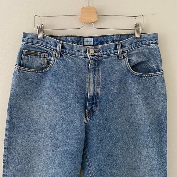 Calvin Klein Vintage 90s Baggy Jeans - Picture 3 of 12